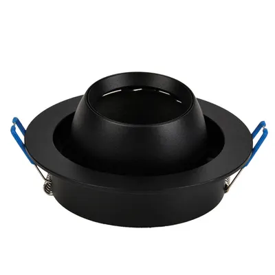 El-8326 Downlight Gu10 Aluminium, Negru
