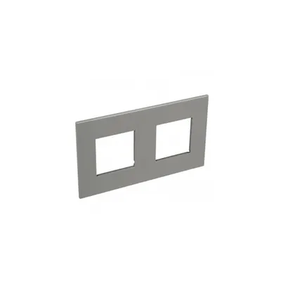 French and German standard plate versiune patrata 2x2 module - magnesium