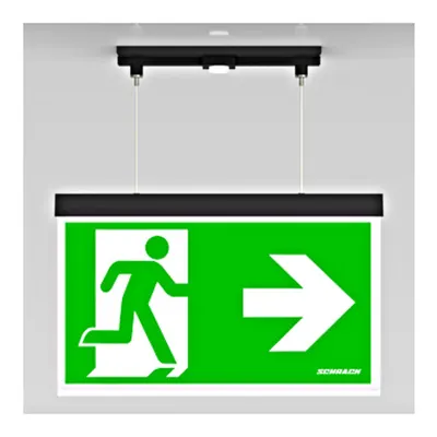 C.il. Siguranta AX Duo antracit, LED, suspendat incastrat