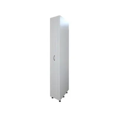 Coloana 30 Zebra Alb / MDF Alb drept