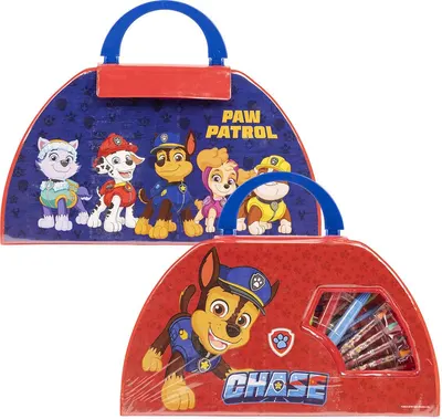 Set de pictură Cerda Paw Patrol - Într-o servietă, 50 piese