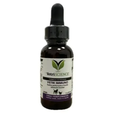 VETRISCIENCE Vetri DMG, supliment sistem imunitar câini, suspensie orală VETRISCIENCE Vetri DMG, XS-XL, supliment sistem imunitar câini, flacon, 30ml suspensie orală