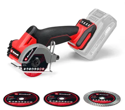 Polizor unghiular cu acumulator Einhell - Power X-Change Pro, TP-CO 18/76-C Li, 18 V, 76 mm, Solo