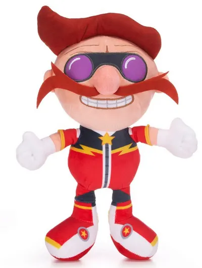 Figurină de pluș SEGA Games: Sonic the Hedgehog - Doctor Eggman (Sonic Prime), 30 cm