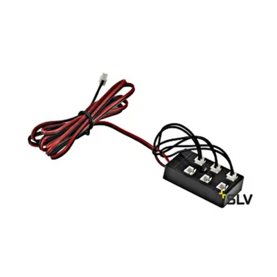 Conector pt LED cu 6 iesiri (inclus 3 punti)