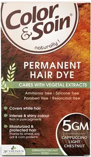 3 Chenes Color & Soin Vopsea de păr, 5GM Culoare cappuccino maro deschis