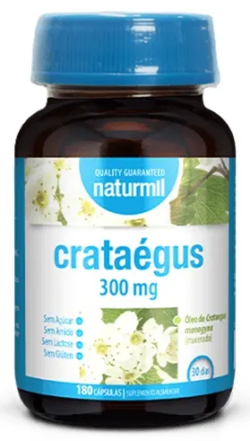 Crataegus, 300 mg, 180 capsule, Naturmil