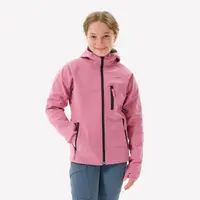 Geacă softshell de drumeție copii 7-15 ani, MH900 roz