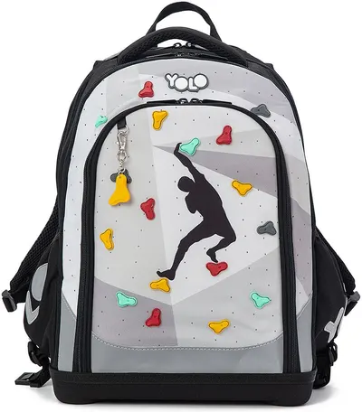 Ghiozdan școlar YOLO Pro - Climbing Wall
