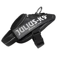 Ham K9 Power Baby, negru, ergonomic, impermeabil, 33-45 cm