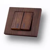 Comutator cu Led ST Grano Woods nuc Ovivo OV00393, 250V, 16A, IP20