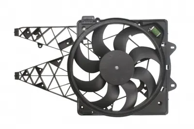 Ventilator radiator (cu carcasa) potrivit FIAT DOBLO, DOBLO CARGO; OPEL COMBO TOUR, COMBO MINIVAN 1.4-2.0D 01.10