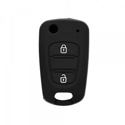 Husa Chei Auto Techsuit 2003.04 pentru Hyundai Elantra / Kia Picanto, Neagra