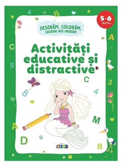 Activități educative și distractive 5-6 ani - Paperback - ***