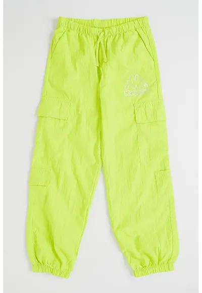 Pantaloni cargo cu talie ajustabila Capsule - Verde lime