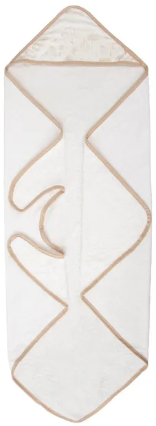 Prosop cu glugă Bimbidreams - Noe Duo, 100 x 100 cm, White