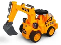 Jucărie pentru copii Konig Kids – Excavator transformabil, galben