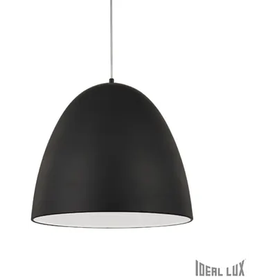 Pendul Din D40, 1 bec, dulie E27, D:400 mm, H:700/1650 mm, Negru