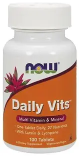 Daily Vits, 100 tablete, Now