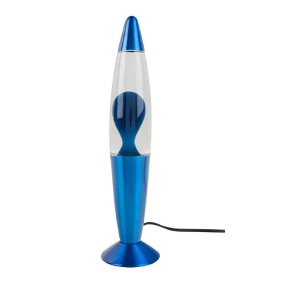 Lava lamp albastră din sticlă (înălțime 35,5 cm) Funky Rocket Lava – Leitmotiv