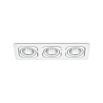 Vascello P3 swivelling 3 x 7W 3000K white IP20