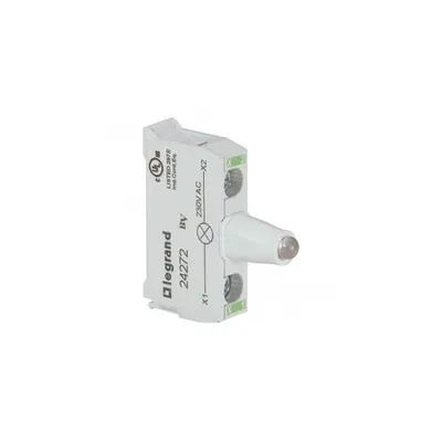 Osmoz electrical block - pentru control station illuminated - verde 230 V~