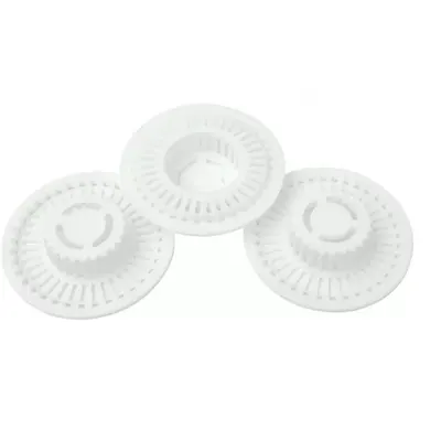 Sita din Plastic pentru Chiuveta, Alb, 3 Bucati, Perfect Home