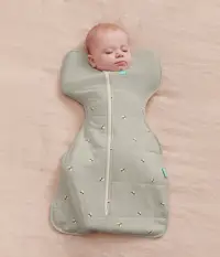 Sac de dormit pentru infasat Love to Dream Swaddle Up Olive New Born 2.2-3.8 kg 2.5 Tog