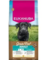 EUKANUBA Grain Free Adult Large Chicken Hrană fără cereale pentru câini adulți de talie mare cu carne de pui 12 kg