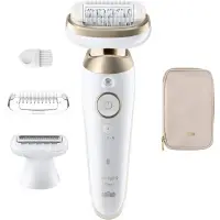 Braun Silk-épil 9 Flex 9-030 3D epilator cu cap complet flexibil pentru depilare umedă și uscată 1 buc