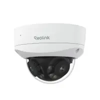 Camera supraveghere IP Dome cu lentila duala Reolink Duo 3V P757, 8+8 MP, 2.8 mm, IR 30 m, 180 grade, microfon si difuzor, night vision color, detectie om/vehicul/animal, timelapse, slot card, sirena, IP67, PoE