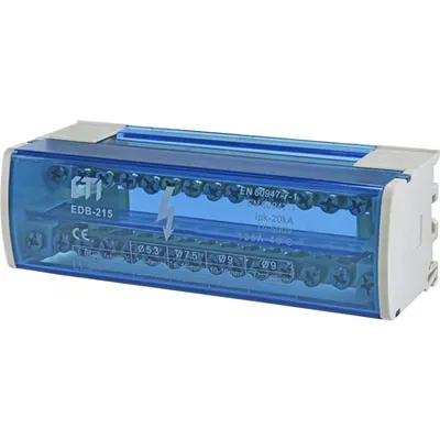 EDB DIN Bloc de distribuție EDB-215