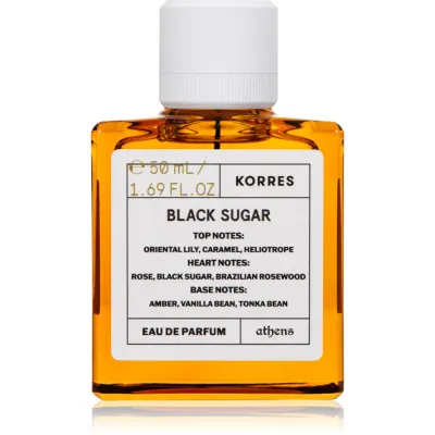 Korres Black Sugar Eau de Parfum pentru femei 50 ml