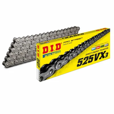 DID - Lant 525VX3 cu 108 zale - X-Ring