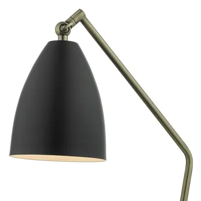 Veioza Olly Task Table Lamp Antique Brass Black