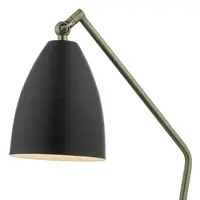 Veioza Olly Task Table Lamp Antique Brass Black