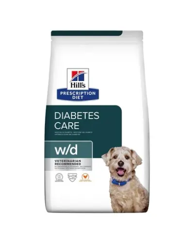 HILL'S Prescription Diet w/d Canine 4 kg hrana uscata caini cu diabet