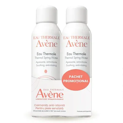 Pachet Apa termala spray, Avene | 150 + 150 ml