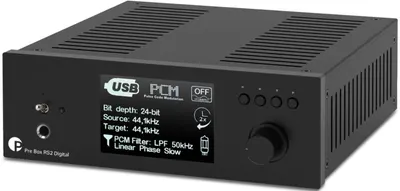 Preamplificator Pro-Ject - Pre Box RS2 Digital, negru