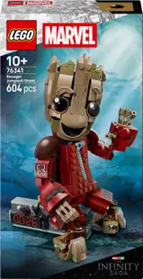 Constructor LEGO Marvel Super Heroes - Groot în costum de Ravager (76341)
