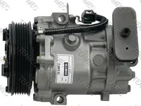 Compresor clima auto aer conditionat potrivit FIAT DOBLO, DOBLO CARGO, FIORINO MINIVAN, GRANDE PUNTO, LINEA, PUNTO EVO, QUBO; PEUGEOT BIPPER, BIPPER TEPEE 1.3D 1.4D 10.05-