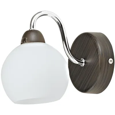Aplica Eurosize Berry,1 x E14, 230V, D.10cm,H.18 cm,Crom