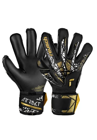 Manusi portari Attrakt Gold X Evolution Cut Finger Support