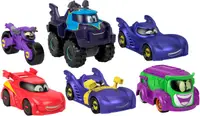 Cărucior de metal Fisher Price - Batwheels, 1:55, sortiment