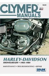 Clymer Harley-Davidson Shovelheads 66-84: Service, Repair, Maintenance