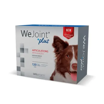 Supliment articular pentru caini WeJoint Plus Medium Breed 120 tablete