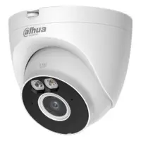 Camera WizSense Turret Dahua IPC-HDW1539DA-SW-PV-0280B-EUR, 5MP, 2.8mm, Smart Dual Light (IR+WL 30m), AI, microfon, difuzor, slot card, IP67, Wi-Fi 6