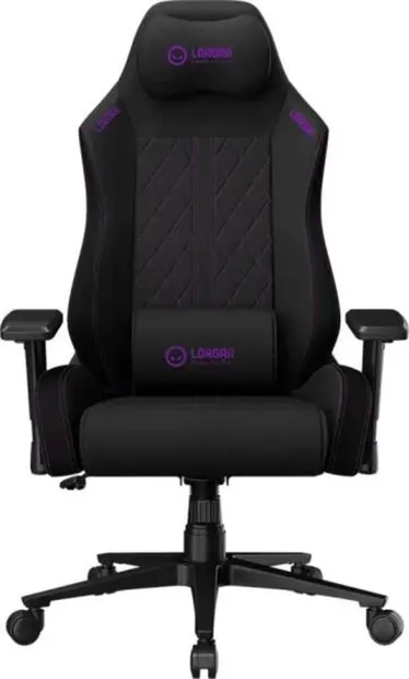 Scaun gaming Lorgar - CHA41, negru/mov