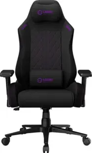 Scaun gaming Lorgar - CHA41, negru/mov