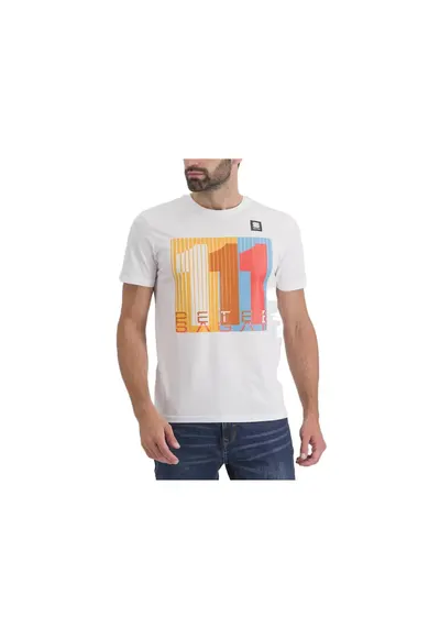 Tricou barbati Peter Sagan 111 - Alb